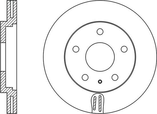 FIT FR0230V - Тормозной диск autospares.lv