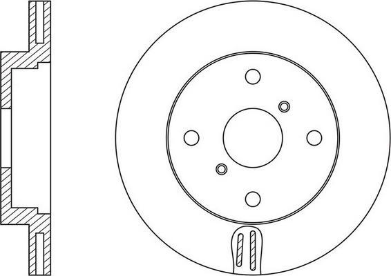 Maxgear 19-2352 - Тормозной диск autospares.lv