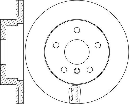 CAR RS 3931 - Тормозной диск autospares.lv