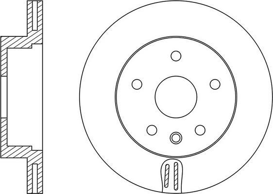 FIT FR0730V - Тормозной диск autospares.lv