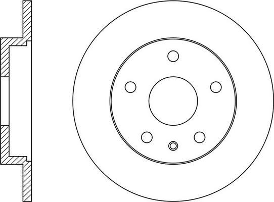 FIT FR0737 - Тормозной диск autospares.lv