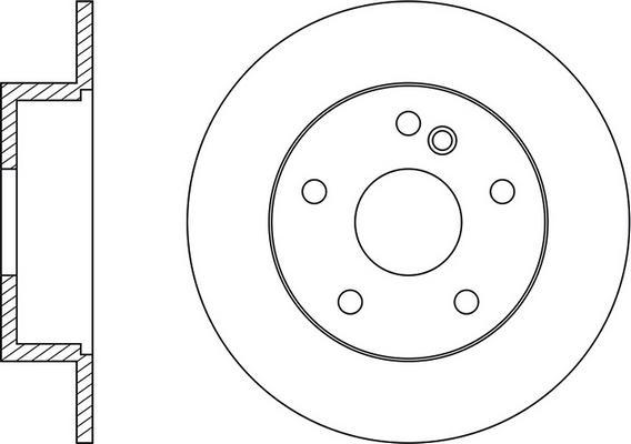 FIT FR0726 - Тормозной диск autospares.lv