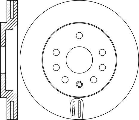 FIT FR1089V - Тормозной диск autospares.lv