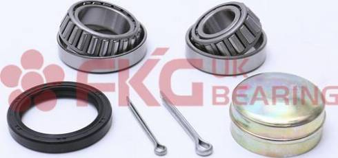 FKG GL4034S - Подшипник ступицы колеса, комплект autospares.lv