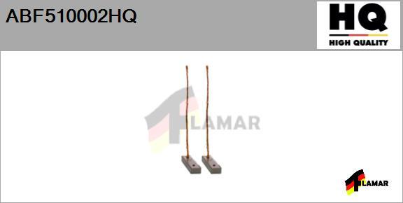 FLAMAR ABF510002HQ - Угольная щетка, генератор autospares.lv