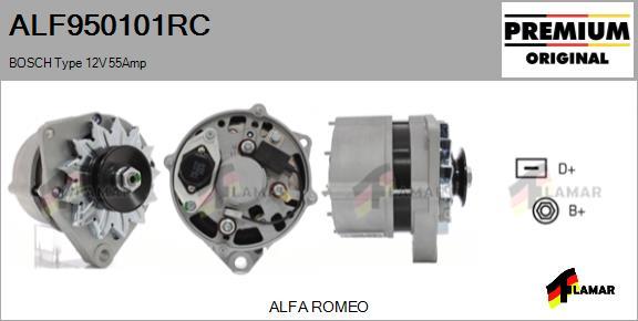 FLAMAR ALF950101RC - Генератор autospares.lv