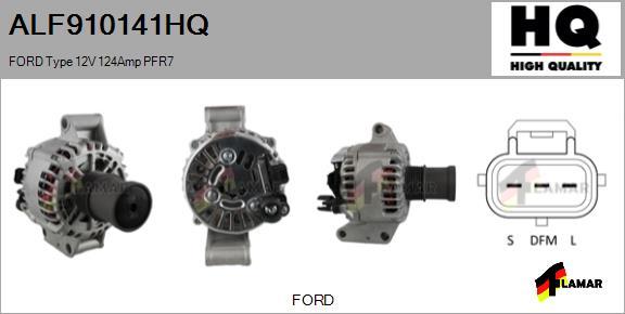 FLAMAR ALF910141HQ - Генератор autospares.lv