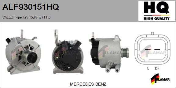 FLAMAR ALF930151HQ - Генератор autospares.lv