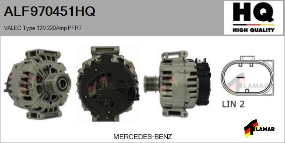 FLAMAR ALF970451HQ - Генератор autospares.lv