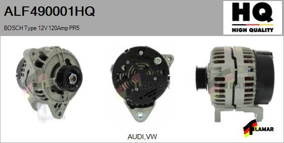 FLAMAR ALF490001HQ - Генератор autospares.lv