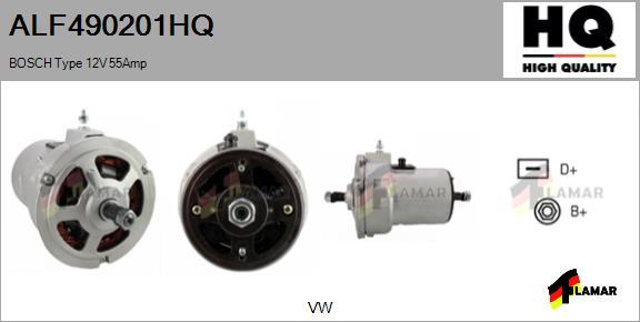 FLAMAR ALF490201HQ - Генератор autospares.lv