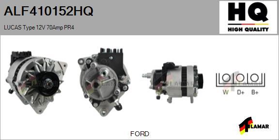 FLAMAR ALF410152HQ - Генератор autospares.lv