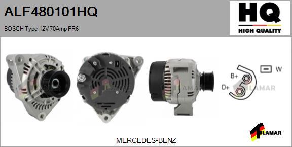 FLAMAR ALF480101HQ - Генератор autospares.lv