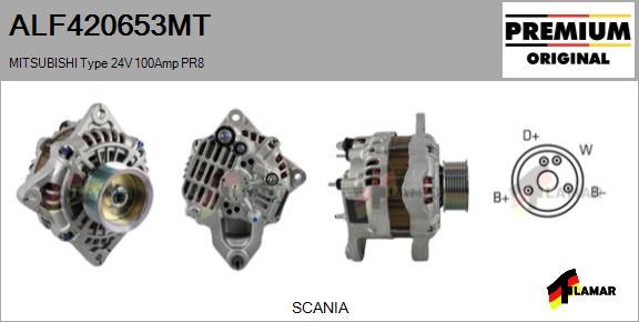 FLAMAR ALF420653MT - Генератор autospares.lv