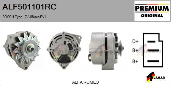 FLAMAR ALF501101RC - Генератор autospares.lv