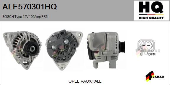 FLAMAR ALF570301HQ - Генератор autospares.lv