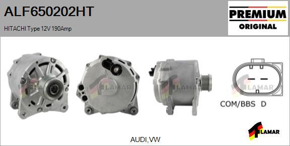 FLAMAR ALF650202HT - Генератор autospares.lv