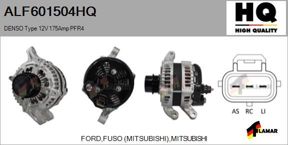 FLAMAR ALF601504HQ - Генератор autospares.lv