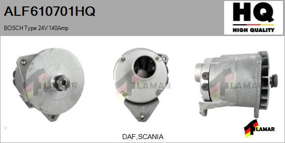 FLAMAR ALF610701HQ - Генератор autospares.lv