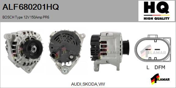 FLAMAR ALF680201HQ - Генератор autospares.lv