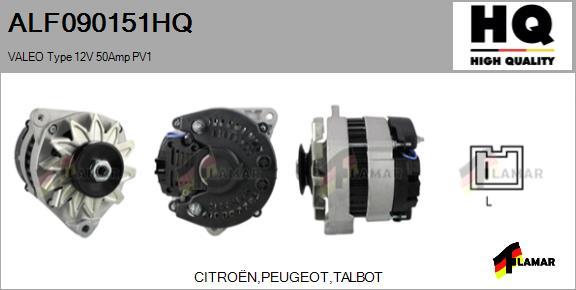 FLAMAR ALF090151HQ - Генератор autospares.lv