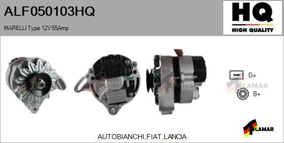 FLAMAR ALF050103HQ - Генератор autospares.lv