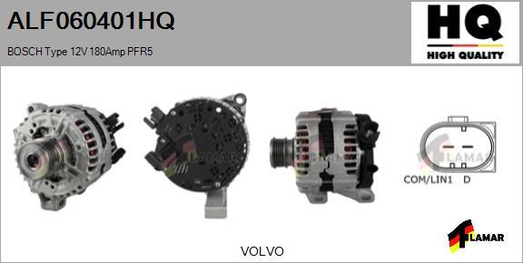 FLAMAR ALF060401HQ - Генератор autospares.lv