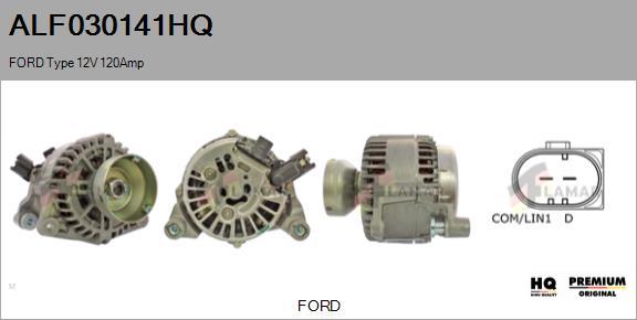 FLAMAR ALF030141HQ - Генератор autospares.lv