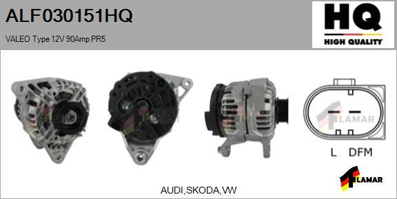 FLAMAR ALF030151HQ - Генератор autospares.lv