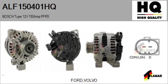 FLAMAR ALF150401HQ - Генератор autospares.lv