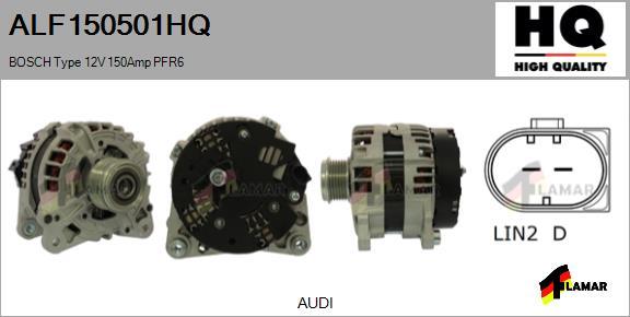 FLAMAR ALF150501HQ - Генератор autospares.lv