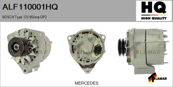 FLAMAR ALF110001HQ - Генератор autospares.lv