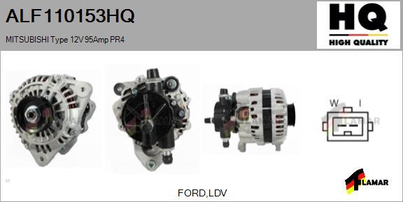 FLAMAR ALF110153HQ - Генератор autospares.lv