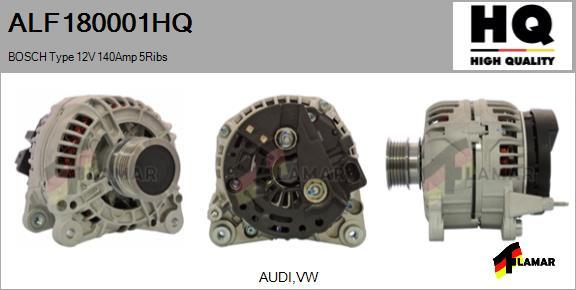 FLAMAR ALF180001HQ - Генератор autospares.lv