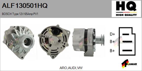 FLAMAR ALF130501HQ - Генератор autospares.lv