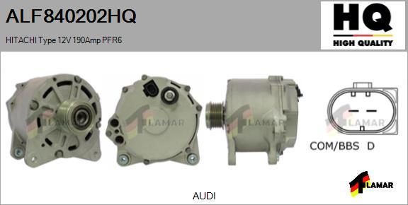 FLAMAR ALF840202HQ - Генератор autospares.lv