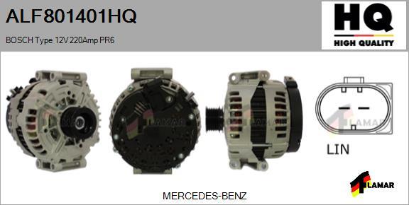 FLAMAR ALF801401HQ - Генератор autospares.lv