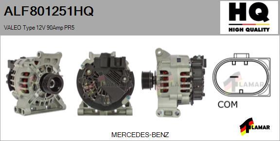 FLAMAR ALF801251HQ - Генератор autospares.lv