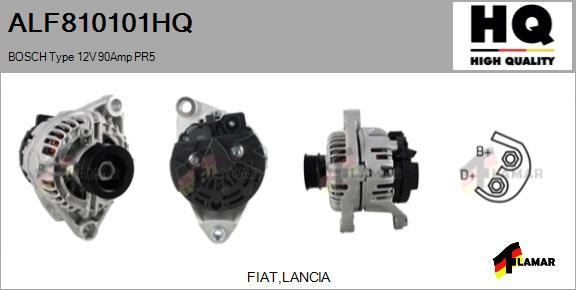 FLAMAR ALF810101HQ - Генератор autospares.lv