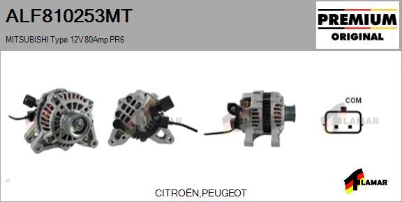 FLAMAR ALF810253MT - Генератор autospares.lv