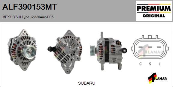 FLAMAR ALF390153MT - Генератор autospares.lv