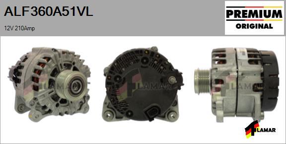 FLAMAR ALF360A51VL - Генератор autospares.lv