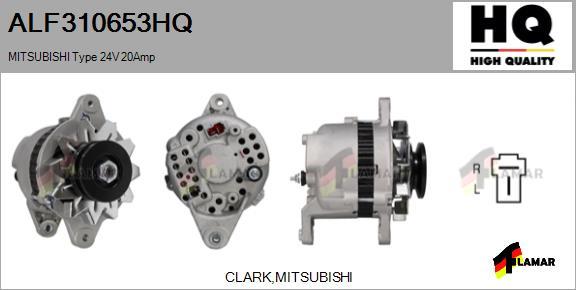 FLAMAR ALF310653HQ - Генератор autospares.lv