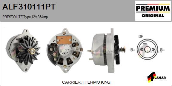 FLAMAR ALF310111PT - Генератор autospares.lv