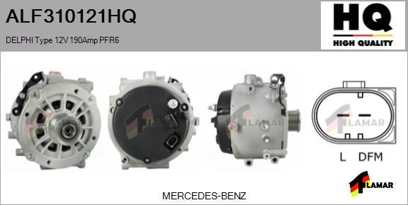 FLAMAR ALF310121HQ - Генератор autospares.lv