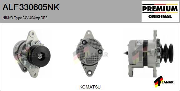 FLAMAR ALF330605NK - Генератор autospares.lv