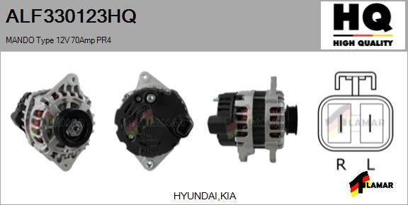 FLAMAR ALF330123HQ - Генератор autospares.lv