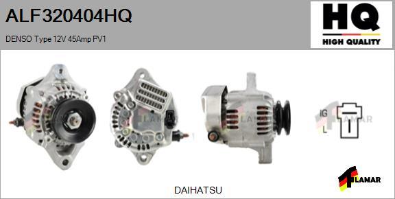 FLAMAR ALF320404HQ - Генератор autospares.lv