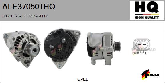 FLAMAR ALF370501HQ - Генератор autospares.lv