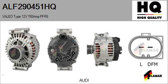 FLAMAR ALF290451HQ - Генератор autospares.lv